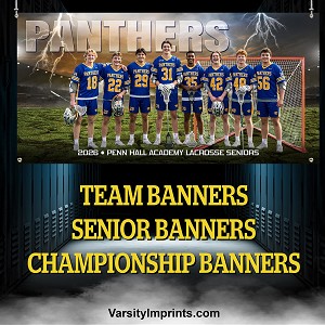 LIGHTNING LACROSSE TEAM BANNER 