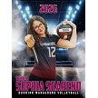 STADIUM LIGHTS Volleyball Banner 