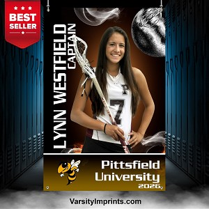 TEAM LOGO Lacrosse Banner 