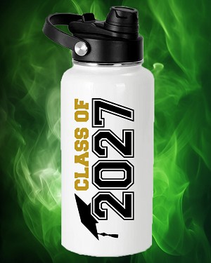 Class of 2027 32 Ounce Water Bottle 
