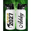 Personalized Class of 2027 32 Ounce Water Bottle - Personalized 