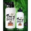 Class of 2027 Fireworks 32 Ounce / 20 Ounce Water Bottles With Logo 